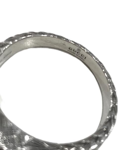 GUCCI（グッチ）GUCCI (グッチ) インターロッキングロゴリング シルバー サイズ:20号の古着・服飾アイテム