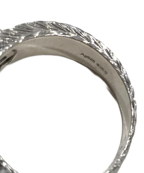 GUCCI（グッチ）GUCCI (グッチ) インターロッキングロゴリング シルバー サイズ:20号の古着・服飾アイテム