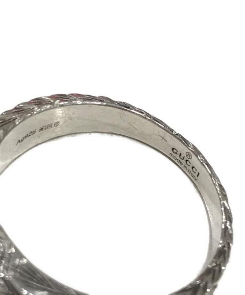 GUCCI（グッチ）GUCCI (グッチ) インターロッキングロゴリング シルバー サイズ:20号の古着・服飾アイテム