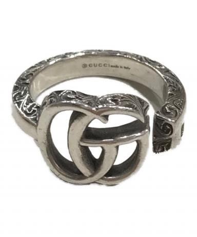 中古・古着通販】GUCCI (グッチ) ダブルGキーモチーフリング シルバー