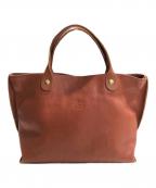 IL BISONTEイル ビゾンテ）の古着「ハンドバッグ」｜ブラウン