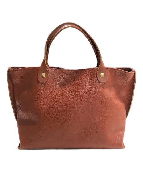IL BISONTE（イル ビゾンテ）IL BISONTE (イル ビゾンテ) ハンドバッグ ブラウンの古着・服飾アイテム