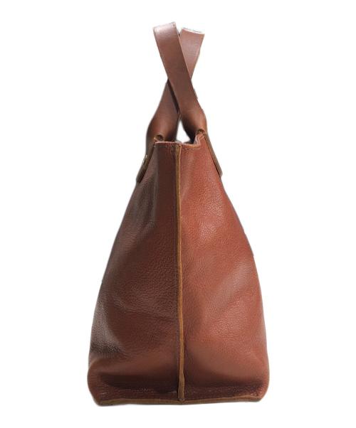 IL BISONTE（イル ビゾンテ）IL BISONTE (イル ビゾンテ) ハンドバッグ ブラウンの古着・服飾アイテム