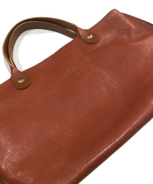IL BISONTE（イル ビゾンテ）IL BISONTE (イル ビゾンテ) ハンドバッグ ブラウンの古着・服飾アイテム