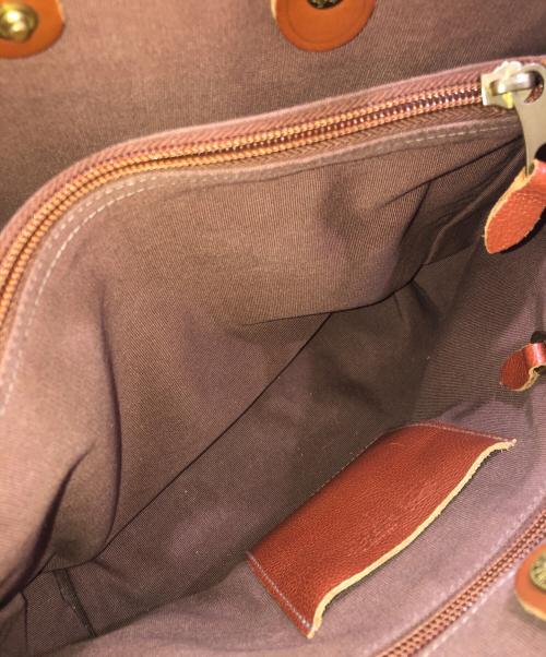 IL BISONTE（イル ビゾンテ）IL BISONTE (イル ビゾンテ) ハンドバッグ ブラウンの古着・服飾アイテム