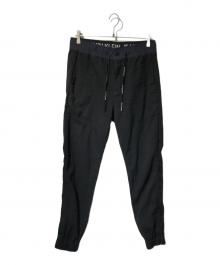 Calvin Klein Jeans（カルバンクラインジーンズ）の古着「ジョガーパンツ」｜ブラック