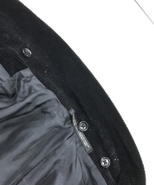 Yohji Yamamoto pour homme（ヨウジヤマモト プールオム）Yohji Yamamoto pour homme (ヨウジヤマモト プールオム) チェックストール付き ジャケット コート /PLAID STOLE JACKET ブラック サイズ:4の古着・服飾アイテム