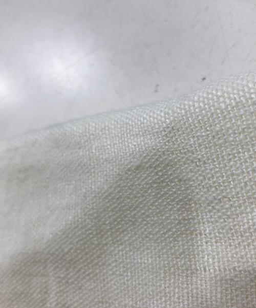 ASAUCE MELER（アソースメレ）ASAUCE MELER (アソースメレ) リネン大判ストール ベージュの古着・服飾アイテム