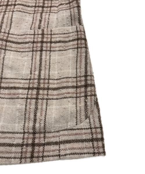 TAGLIATORE（タリアトーレ）TAGLIATORE (タリアトーレ) ウールシルクフランネル 2Bシングルテーラードジャケット ベージュ サイズ:48の古着・服飾アイテム