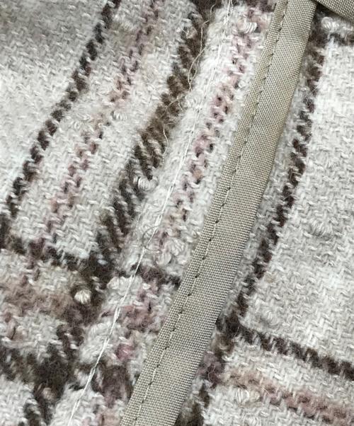 TAGLIATORE（タリアトーレ）TAGLIATORE (タリアトーレ) ウールシルクフランネル 2Bシングルテーラードジャケット ベージュ サイズ:48の古着・服飾アイテム