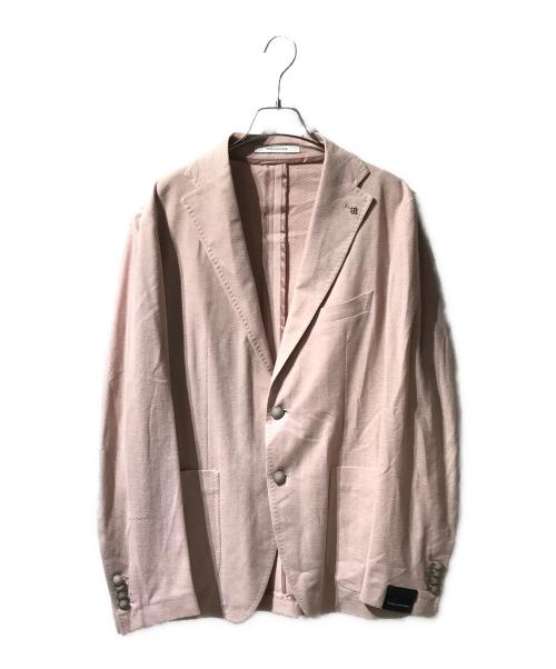 TAGLIATORE（タリアトーレ）TAGLIATORE (タリアトーレ) 2Bジャケット ピンク サイズ:48の古着・服飾アイテム