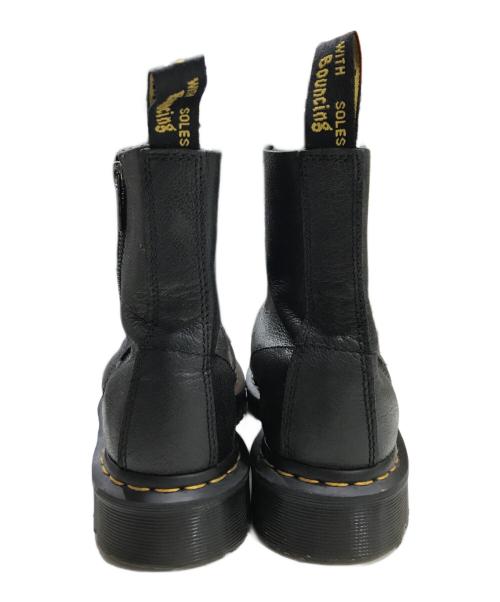 Dr.Martens（ドクターマーチン）Dr.Martens (ドクターマーチン) PASCAL ZIP８ホールブーツ ブラック サイズ:UK7/EU41の古着・服飾アイテム