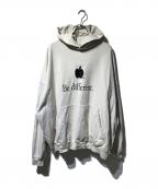 BALENCIAGAバレンシアガ）の古着「Be differentフーディ」｜アイボリー