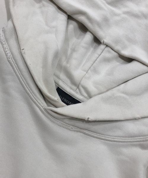 BALENCIAGA（バレンシアガ）BALENCIAGA (バレンシアガ) Be differentフーディ アイボリー サイズ:1の古着・服飾アイテム