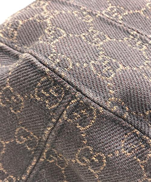 GUCCI（グッチ）GUCCI (グッチ) GG柄バケットハット ブラウン サイズ:XLの古着・服飾アイテム