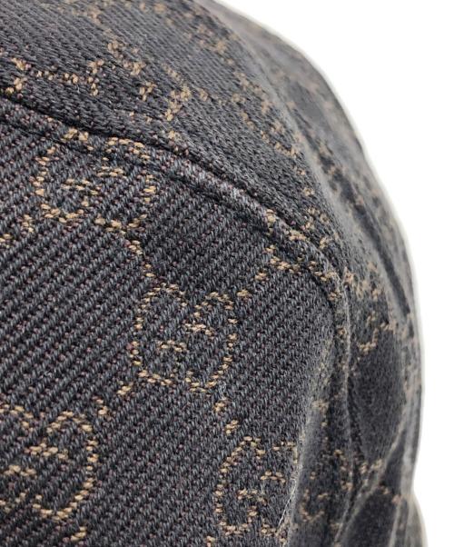 GUCCI（グッチ）GUCCI (グッチ) GG柄バケットハット ブラウン サイズ:XLの古着・服飾アイテム