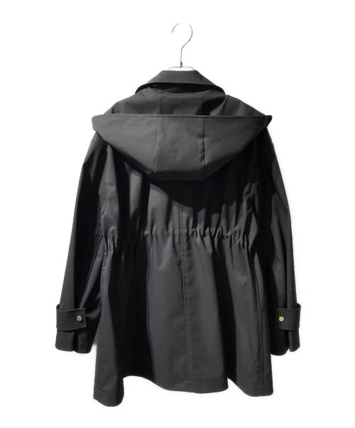 Noble（ノーブル）Noble (ノーブル) ウインドプルーフテントシルエットブルゾン ブラック サイズ:38の古着・服飾アイテム