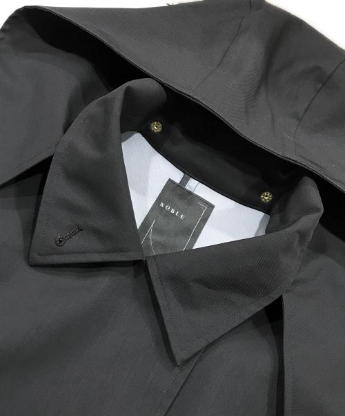 Noble（ノーブル）Noble (ノーブル) ウインドプルーフテントシルエットブルゾン ブラック サイズ:38の古着・服飾アイテム
