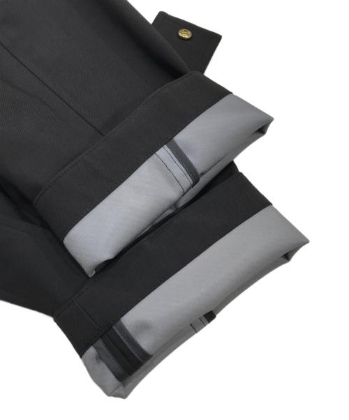 Noble（ノーブル）Noble (ノーブル) ウインドプルーフテントシルエットブルゾン ブラック サイズ:38の古着・服飾アイテム