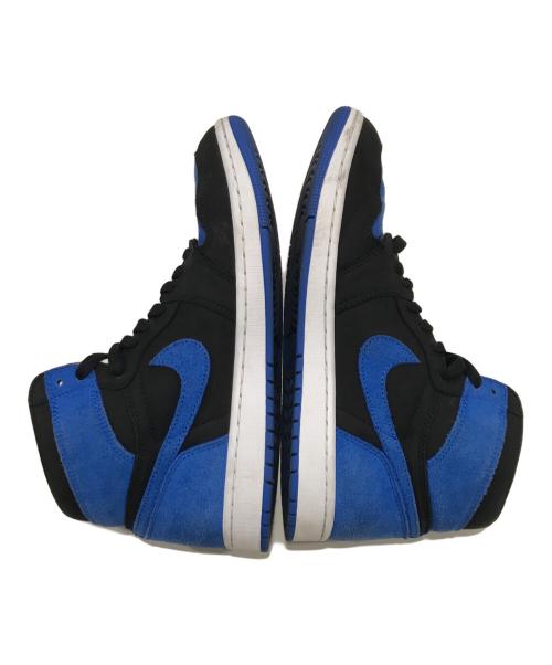 NIKE（ナイキ）NIKE (ナイキ) Air Jordan 1 Retro High OG(エアジョーダン　１　レトロ　ハイ　オージー) ブラック×ブルー サイズ:27.5の古着・服飾アイテム