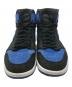 NIKE (ナイキ) Air Jordan 1 Retro High OG(エアジョーダン　１　レトロ　ハイ　オージー) ブラック×ブルー サイズ:27.5：8000円