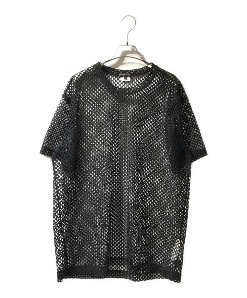 COMME des GARCONS（コムデギャルソン）COMME des GARCONS (コムデギャルソン) メッシュTシャツ ブラック サイズ:Sの古着・服飾アイテム