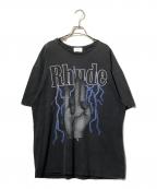 ）の古着「プリントTシャツ」｜ブラック
