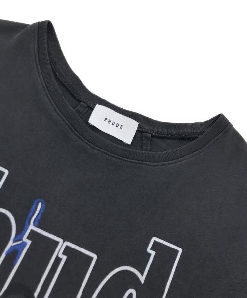 RHUDE（ルード）RHUDE (ルード) プリントTシャツ ブラック サイズ:XLの古着・服飾アイテム