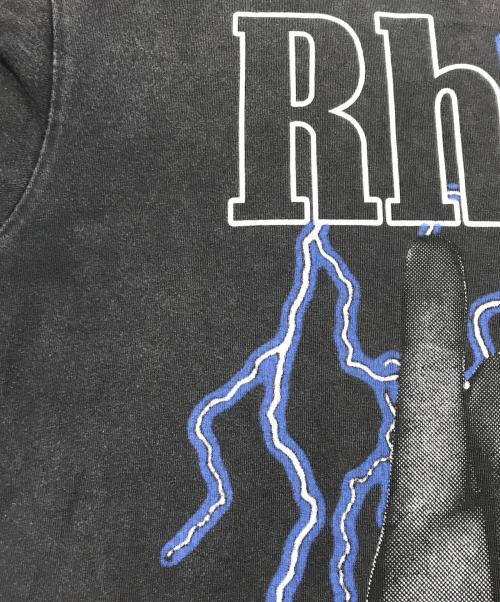 RHUDE（ルード）RHUDE (ルード) プリントTシャツ ブラック サイズ:XLの古着・服飾アイテム