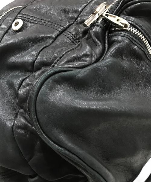 ALEXANDER WANG（アレキサンダー・ワン）ALEXANDER WANG (アレキサンダーワン) MARTIレザーリュック ブラックの古着・服飾アイテム