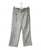 UNDERCOVERアンダーカバー）の古着「永久クリーススラックスパンツ」｜グレー