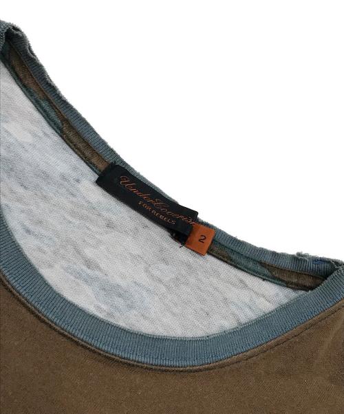 UNDERCOVERISM（アンダーカバーイズム）UNDERCOVERISM (アンダーカバーイズム) 食虫植物プリントカットソー ブラウン サイズ:2の古着・服飾アイテム