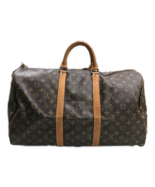 LOUIS VUITTON（ルイ ヴィトン）LOUIS VUITTON (ルイ ヴィトン) ボストンバッグ キーポル50 モノグラム ブラウンの古着・服飾アイテム