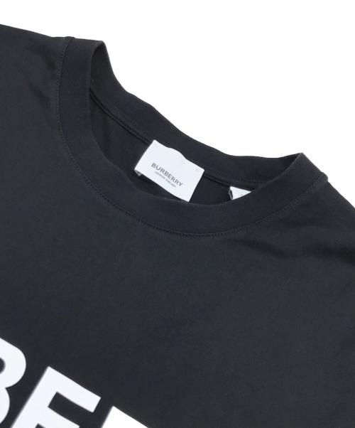 BURBERRY（バーバリー）BURBERRY (バーバリー) ロゴコットンTシャツ ブラック サイズ:XSの古着・服飾アイテム