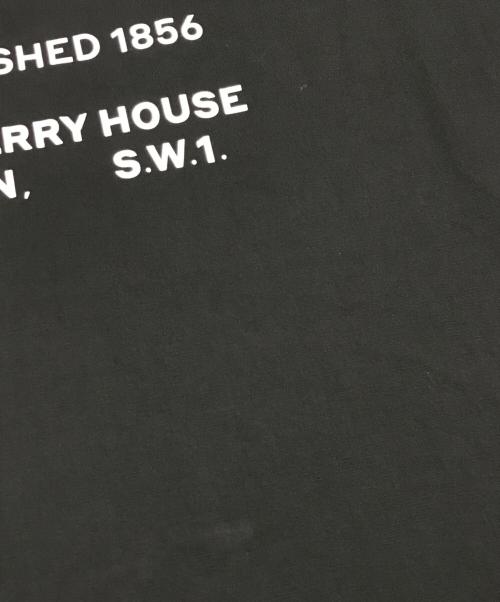BURBERRY（バーバリー）BURBERRY (バーバリー) ロゴコットンTシャツ ブラック サイズ:XSの古着・服飾アイテム