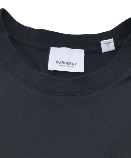 BURBERRY（バーバリー）BURBERRY (バーバリー) ロゴコットンTシャツ ブラック サイズ:XSの古着・服飾アイテム