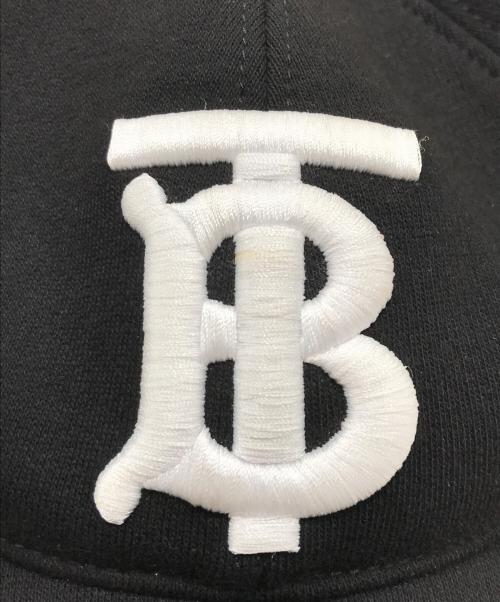 BURBERRY LONDON（バーバリーロンドン）BURBERRY LONDON (バーバリーロンドン) TBロゴ 鍔裏バーバリー柄キャップ ブラック サイズ:Mの古着・服飾アイテム