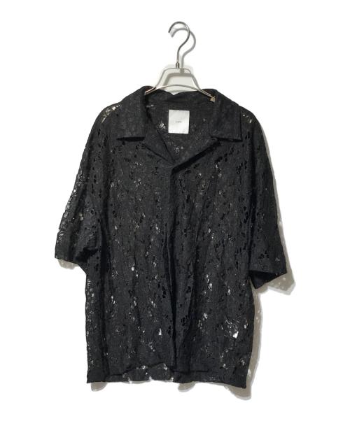 Lui's（ルイス）Lui's (ルイス) レースシャツ ブラック サイズ:Sの古着・服飾アイテム