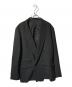 Lui's（ルイス）の古着「comfortable ダブルジャケット」｜ブラック