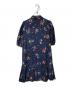 Kate Spade (ケイトスペード) フローラルワンピース ネイビー サイズ:S：7000円