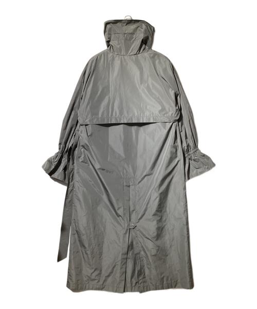 MaxMara（マックスマーラ）MaxMara (マックスマーラ) ポリトレンチコート グレー サイズ:40の古着・服飾アイテム