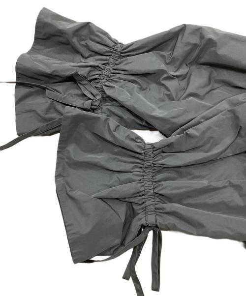 MaxMara（マックスマーラ）MaxMara (マックスマーラ) ポリトレンチコート グレー サイズ:40の古着・服飾アイテム