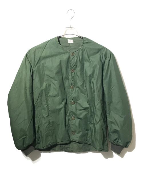 スウェーデン軍（スウェーデングン）スウェーデン軍 (スウェーデングン) ミリタリージャケット カーキ サイズ:50の古着・服飾アイテム