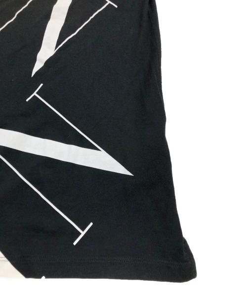 VALENTINO（ヴァレンティノ）VALENTINO (ヴァレンティノ) ロゴTシャツ ブラック サイズ:Mの古着・服飾アイテム