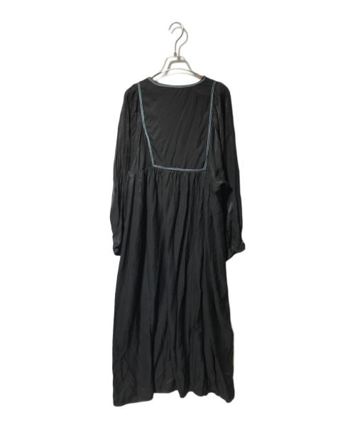 Unitage（ユニテージ）Unitage (ユニテージ) スパンコール刺繍ロングスリーブOP ブラック サイズ:Fの古着・服飾アイテム