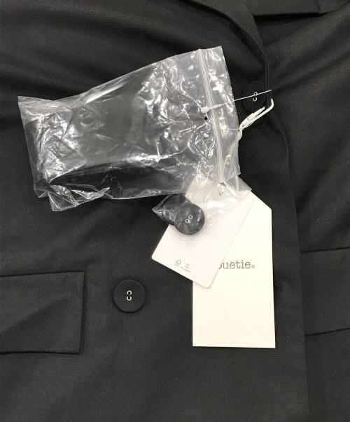 jouetie（ジュエティ）jouetie (ジュエティ) リボンスリーブジャケットミニワンピース ブラック サイズ:M 未使用品の古着・服飾アイテム