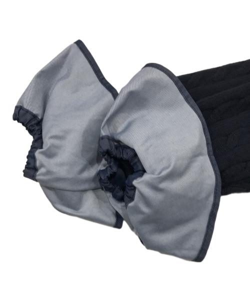 POLO BCS（ポロ・ビーシーエス）POLO BCS (ポロ・ビーシーエス) DazzliN (ダズリン) シャツドッキングケーブルニットトップス ネイビー サイズ:F 未使用品の古着・服飾アイテム