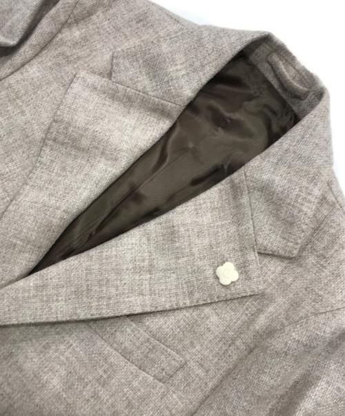 LARDINI（ラルディーニ）LARDINI (ラルディーニ) ウール2Bジャケット ブラウン サイズ:48の古着・服飾アイテム