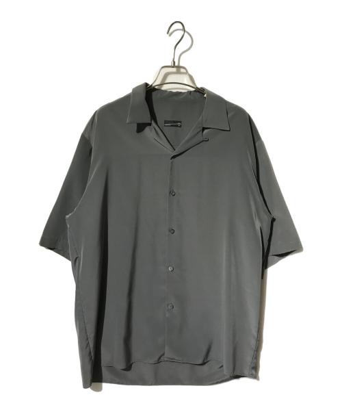 LAD MUSICIAN（ラッドミュージシャン）LAD MUSICIAN (ラッドミュージシャン) Short Sleeve Open Collar Shirt グレー サイズ:44の古着・服飾アイテム
