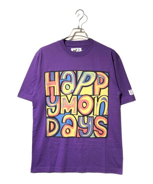 PALACE（パレス）PALACE (パレス) Happy Mondays tee パープル サイズ:Mの古着・服飾アイテム